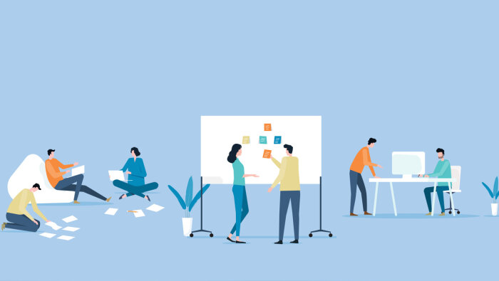 Avec le Pass Nomade Neo-nomade et Covivio veulent répondre au besoin de flexibilité des entreprises. - © Getty Images/iStockphoto