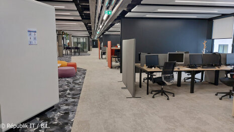 Nouveaux locaux de la Direction du Numérique des Ministères Sociaux - © Républik IT / B.L.