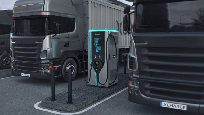 Bornes de recharge électrique Altens. - © D.R.
