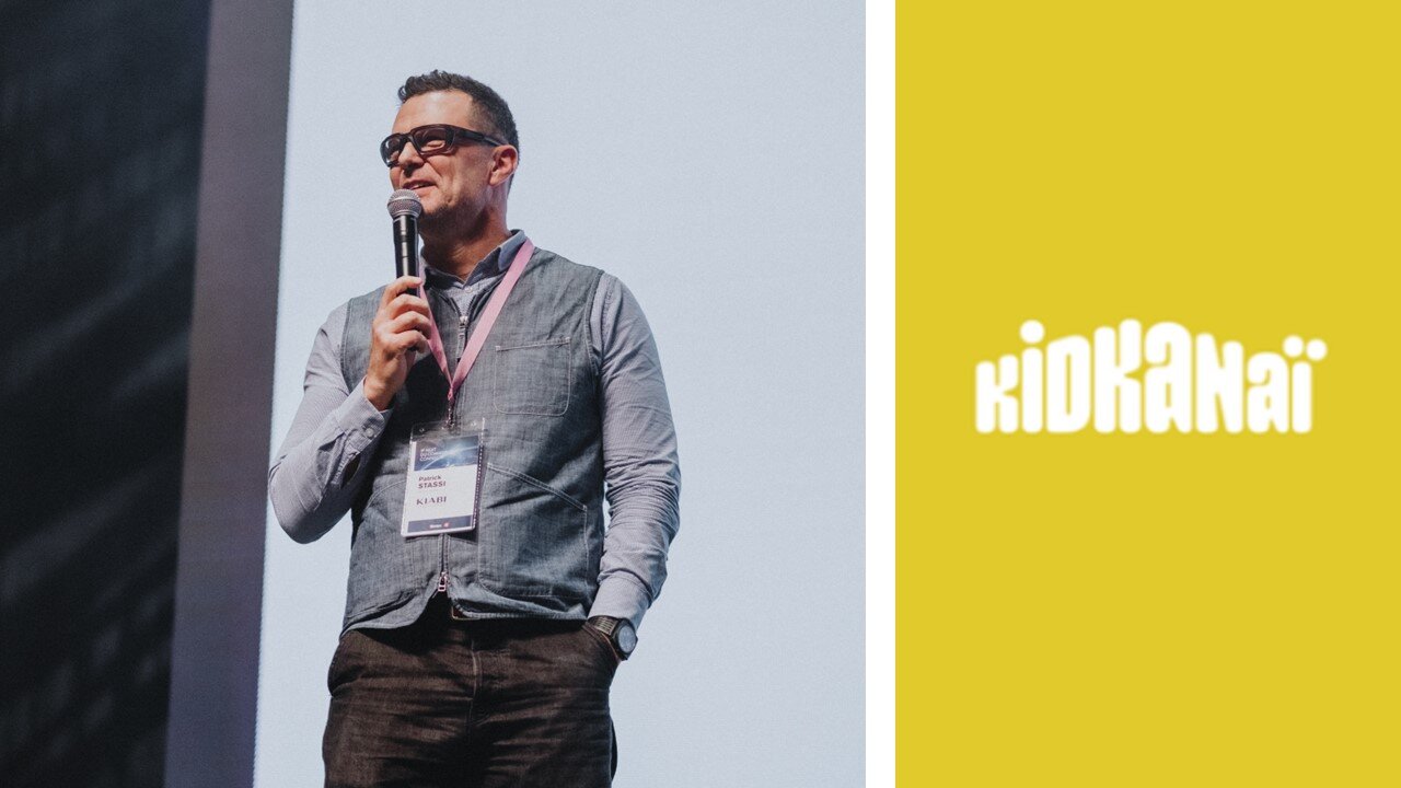 Patrick Stassi a présenté Kidkanai lors de la 9e Nuit du Commerce Connecté. - © Républik Retail / DR