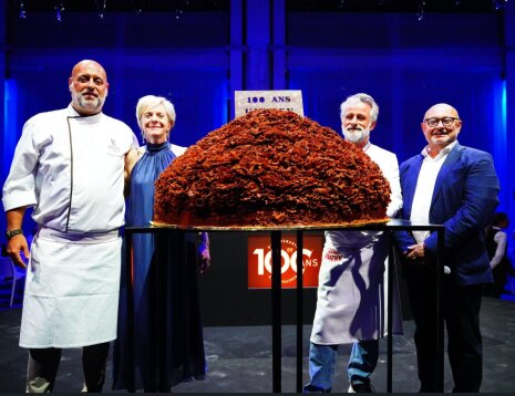 Soirée de gala à la Sucrière en présence des chefs Mathieu Viannay et Philippe Bernachon - © D.R.