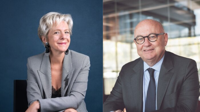 Béatrice Cuif-Mathieu et Philippe Pasquet, nouveaux co-présidents d’Unime - © D.R.