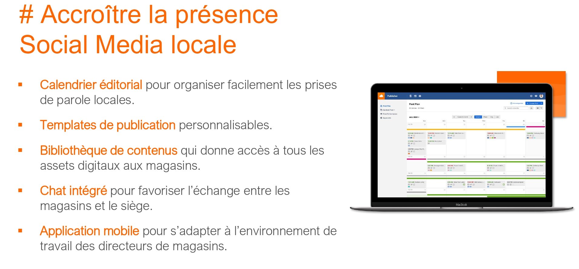 Le plan d’action de Carrefour mené avec Facelift. - © D.R.