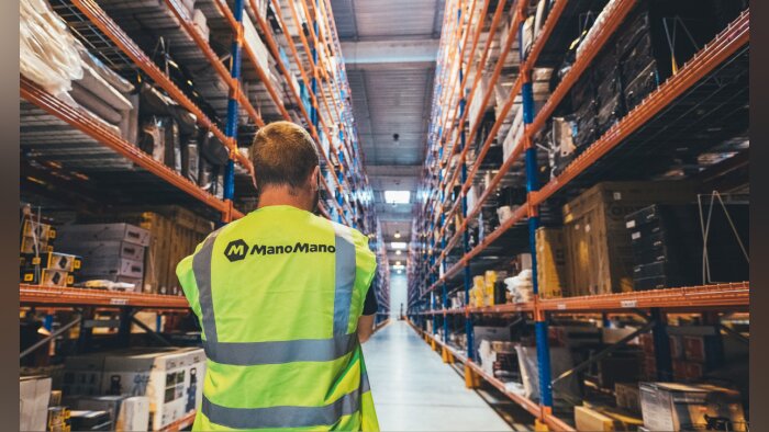 Les taux de remplissage des camions se situent à plus de 70 % en moyenne. - © ManoMano