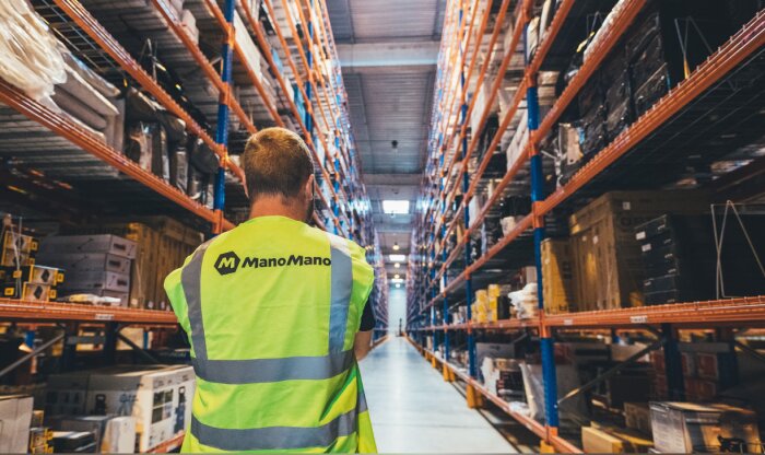 Les taux de remplissage des camions se situent à plus de 70 % en moyenne. - © ManoMano