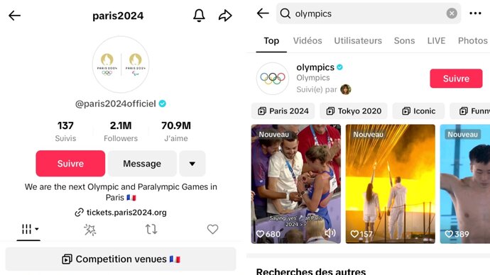 TikTok s’enflamme pendant les JOP - © Republik