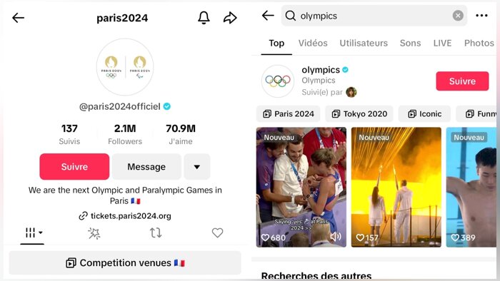 TikTok s’enflamme pendant les JOP - © Republik