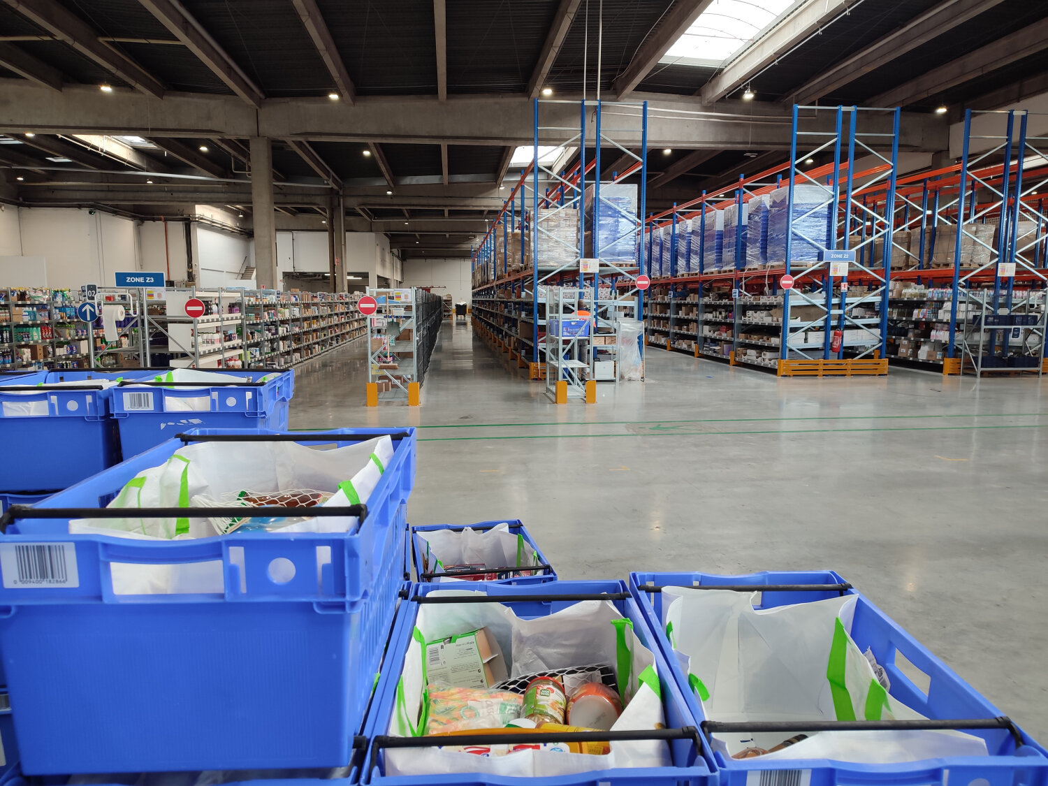 Les commandes sont expédiées six fois par jour depuis l’entrepôt. - © Républik Retail
