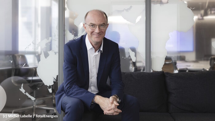 François Tête est le DSI groupe de TotalEnergies. - © Michel Labelle