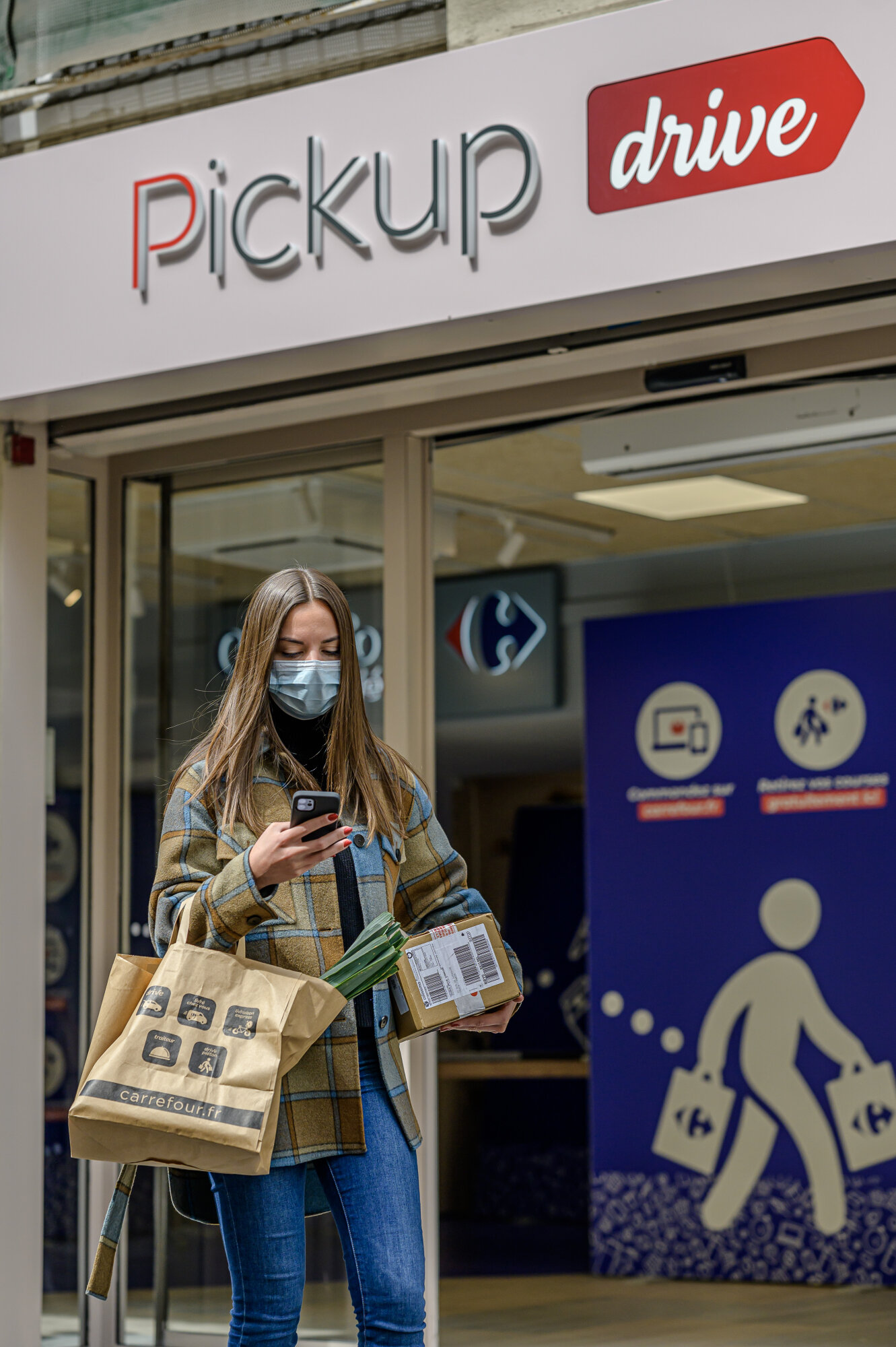 Le maillage joue un rôle clé dans le développement du drive piéton, pour s’implanter au plus près des clients. - © Carrefour