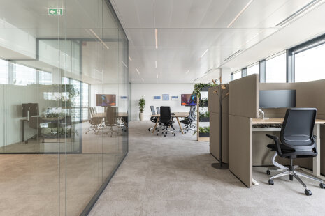 Les espaces de travail du Bellini - © Simon Guesdon