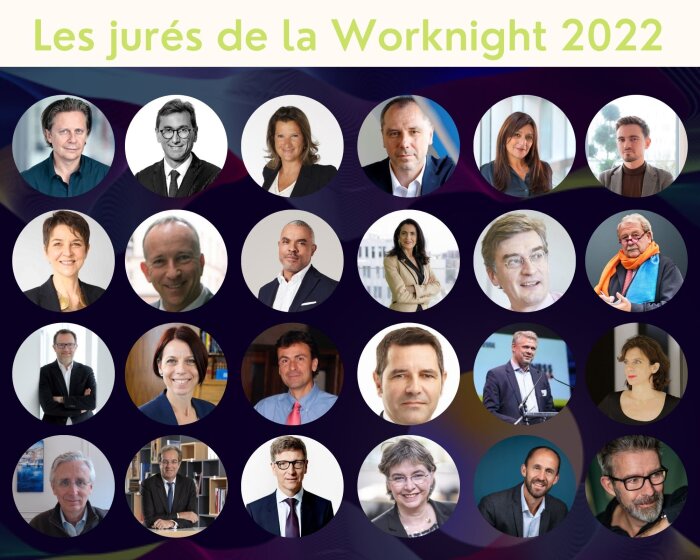 Le jury de l’édition 2022 de la Worknight, organisée par Républik Workplace. - © Républik Workplace