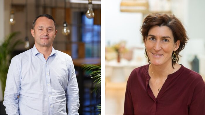Romain Roulleau et Marie-Laure Cassé, deux experts du digital et du marketing. - © D.B