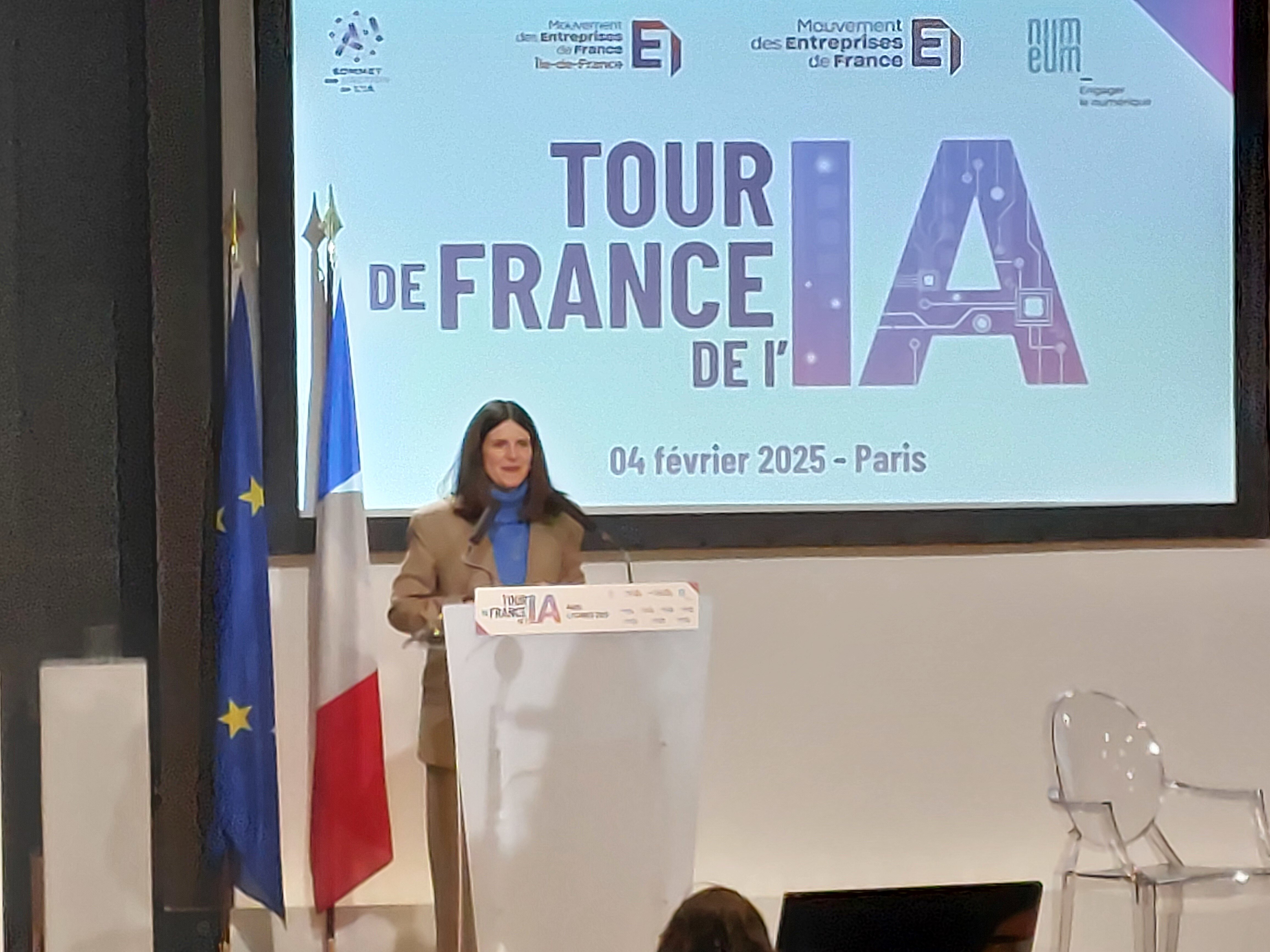 Clara Chappaz, ministre déléguée à l’Intelligence Artificielle et au Numérique - © Républik IT / B.L.
