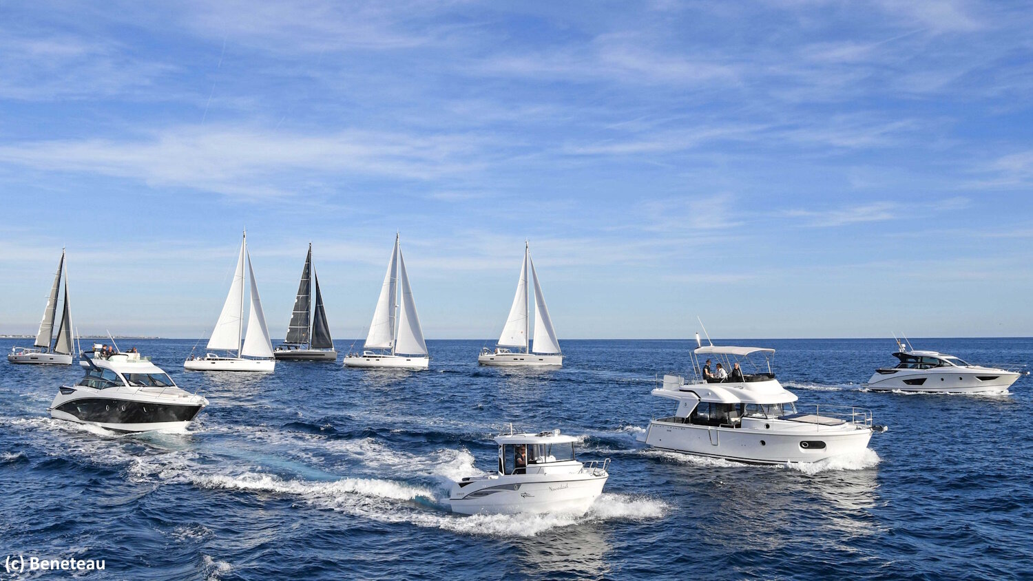 Beneteau couvre l’ensemble des segments des bateaux de loisir. - © Beneteau / Virginie Pelagalli