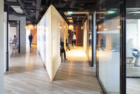 Les nouveaux bureaux de Davidson Consulting conçu par Colliers France - © Colliers France