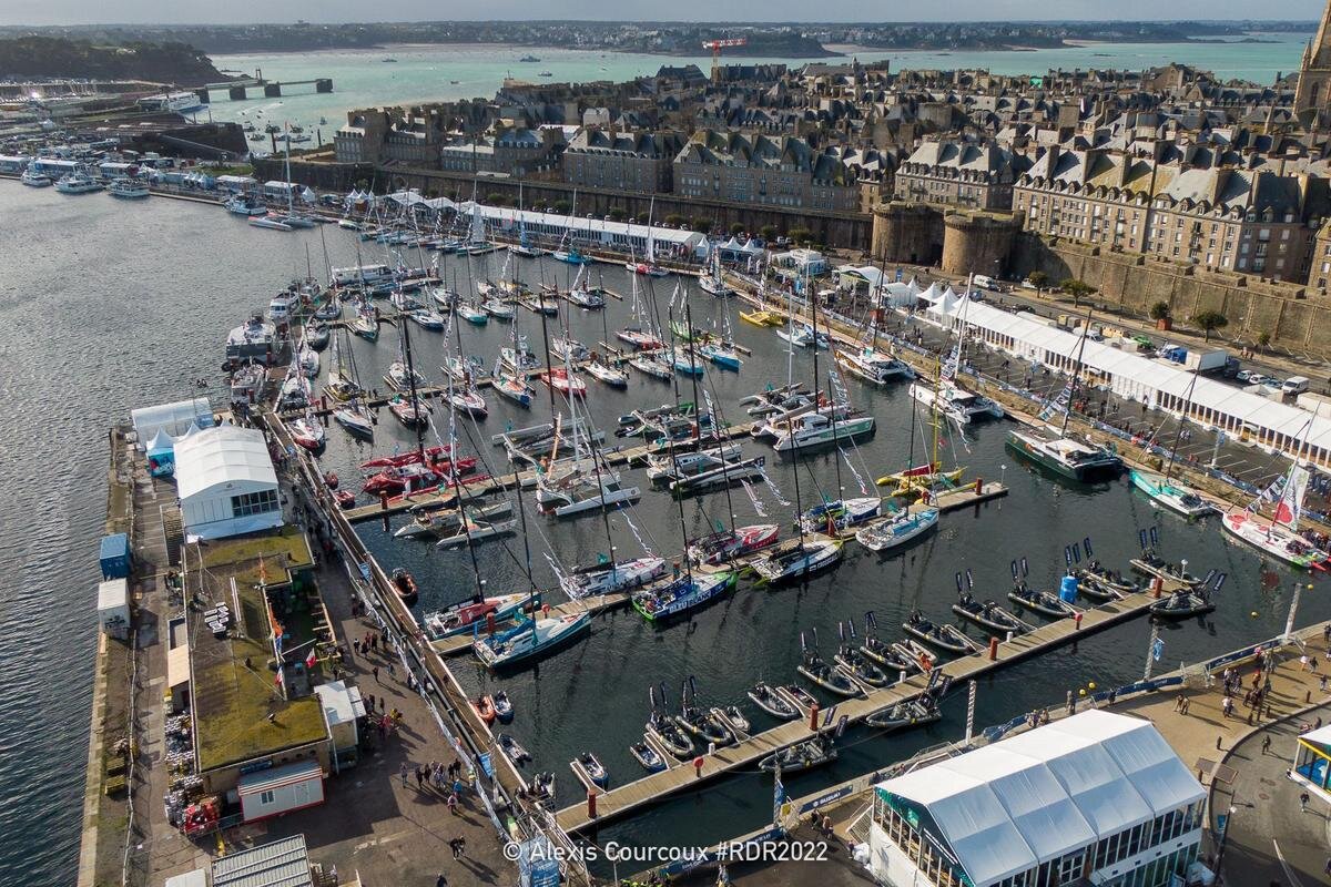 Le village de la Route du Rhum - Destination Guadeloupe au cœur de la ville de Saint-Malo - © Alexis Courcoux
