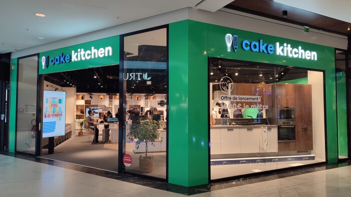Cake Kitchen a ouvert le 14 juillet dans le centre commercial Westfield Parly 2. - © Républik Retail / CC
