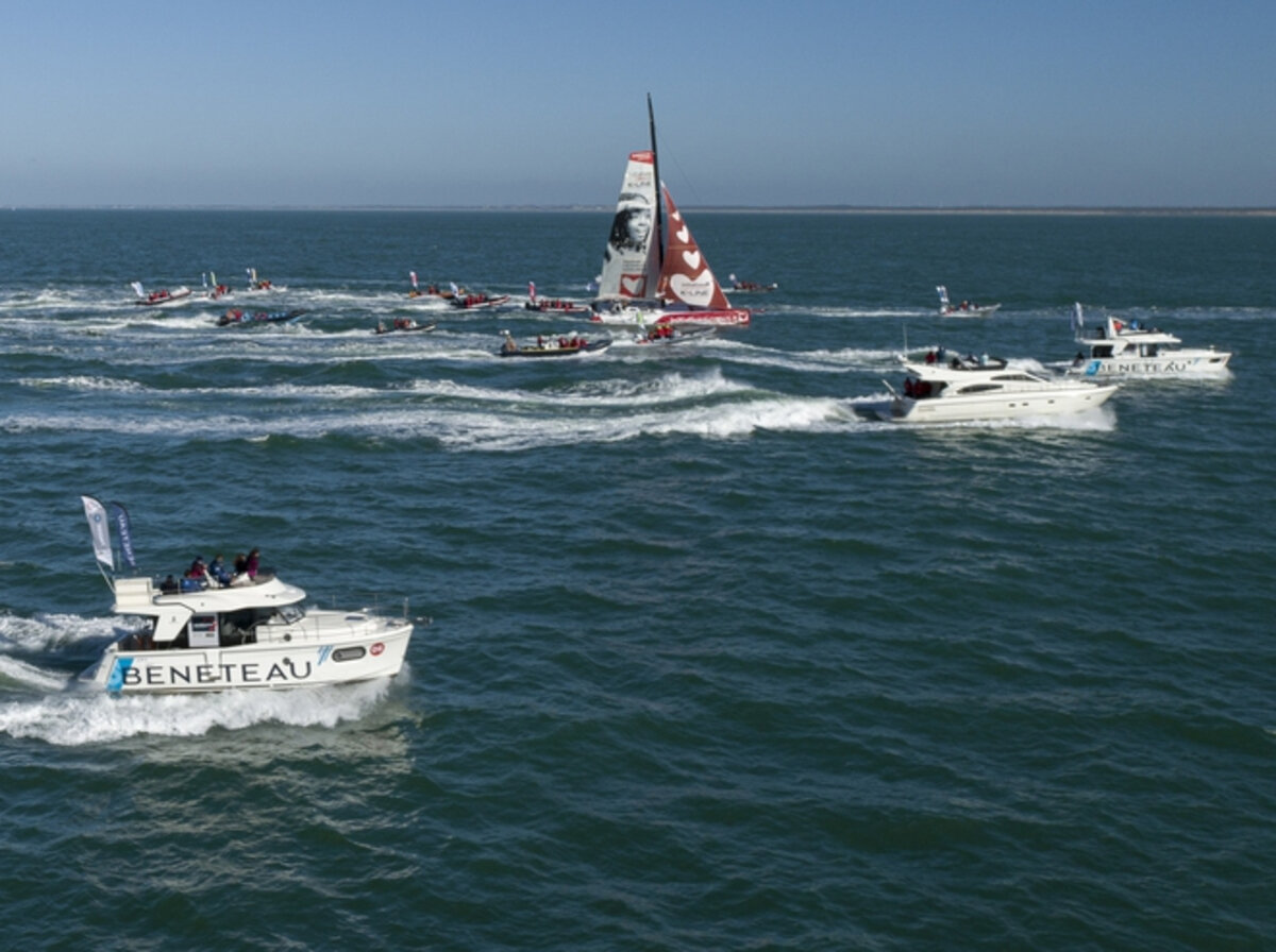 La marque Beneteau est partenaire depuis 20 ans du Vendée Globe - © Beneteau