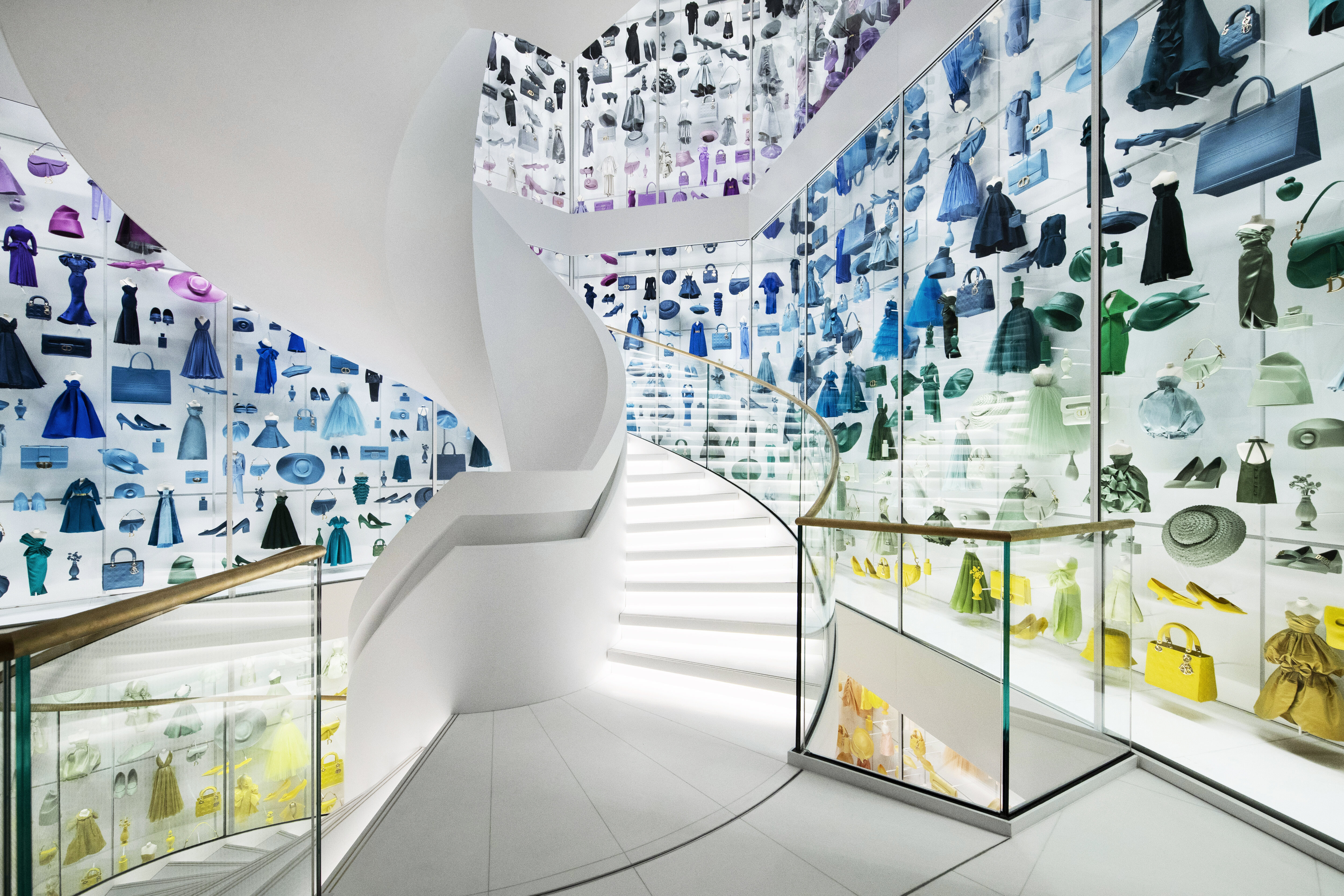 Galerie Dior ouverte pendant les Journées Particulières de LVMH - © Alessandro Garofalo