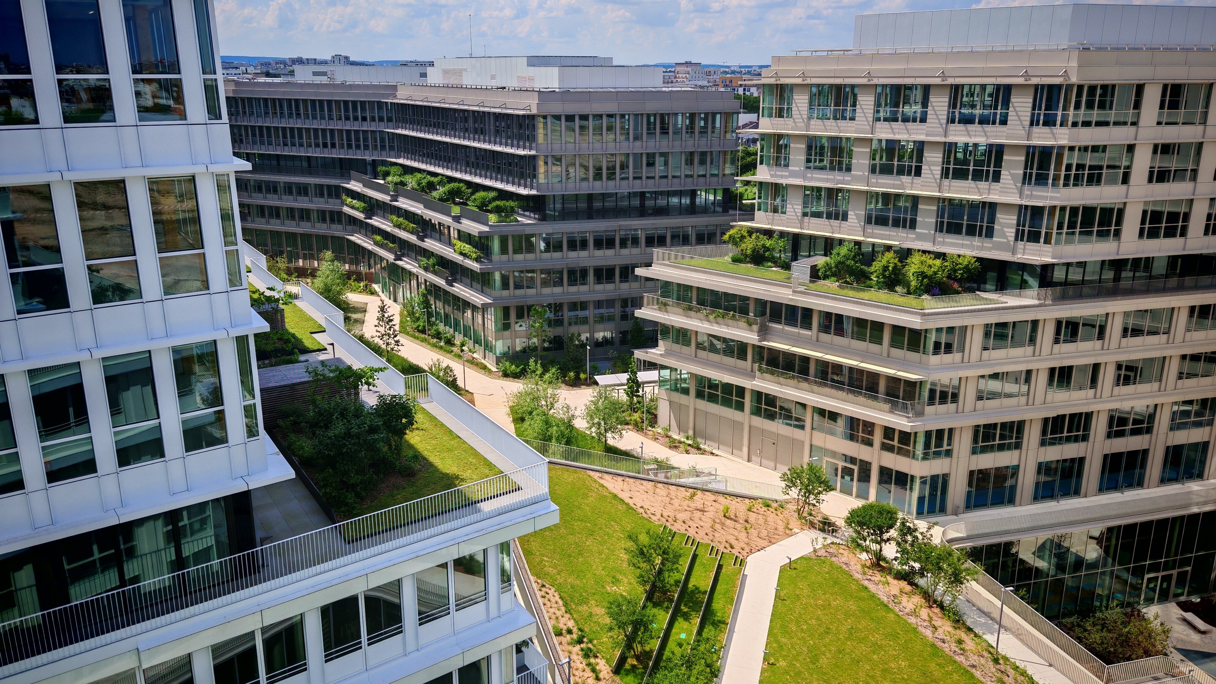 D’une surface de 95 000 m2, le Campus Engie doit accueillir 9 000 salariés. - © D.R.