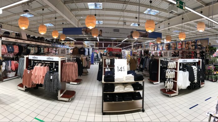 Les espaces Gémo chez Intermarché vont s’étendre d’ici février 2022. - © D.R.