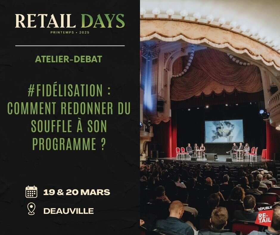 Rdv les 19 & 20 mars à Deauville. - © Républik Retail
