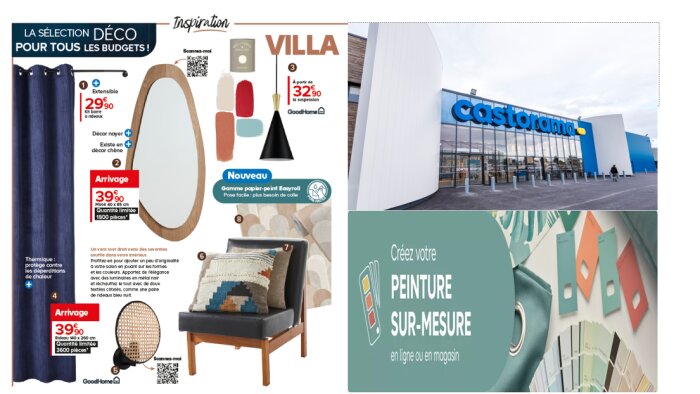 L’un des services phares de l’enseigne en magasin, la machine à teinter est disponible en ligne. - © D.R.