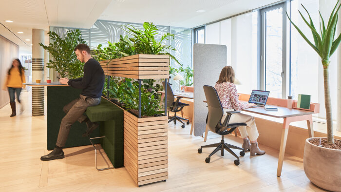 Les équipes de designers de Steelcase ou repensé les espaces de travail du Linc. - © Steelcase