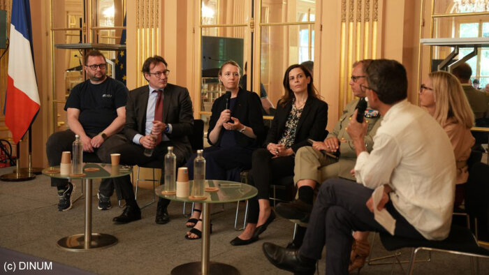 Le 13 juin 2025, La table ronde « résilience numérique » a réuni DINUM, Cigref et Numeum. - © DINUM