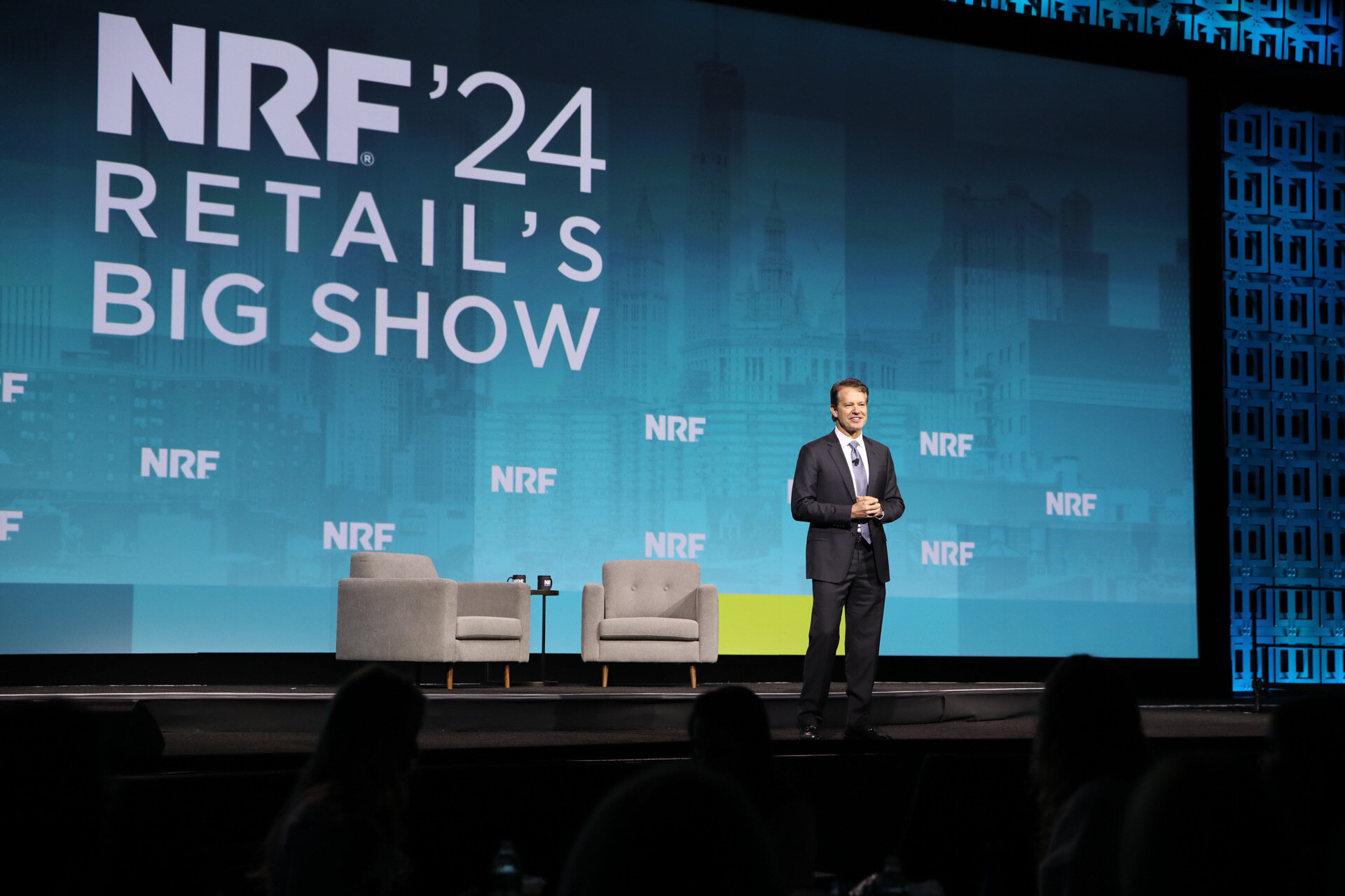 Le président de la NRF, John Furner, également CEO de Walmart US. - © D.R.