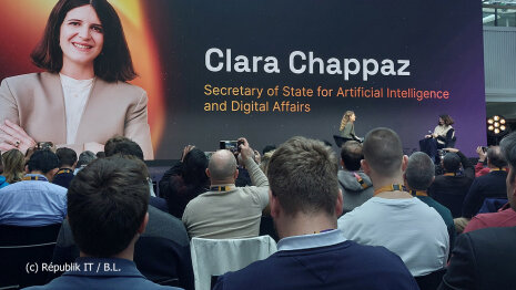 Clara Chappaz, secrétaire d’État à l’IA et au numérique - © Républik IT / B.L.