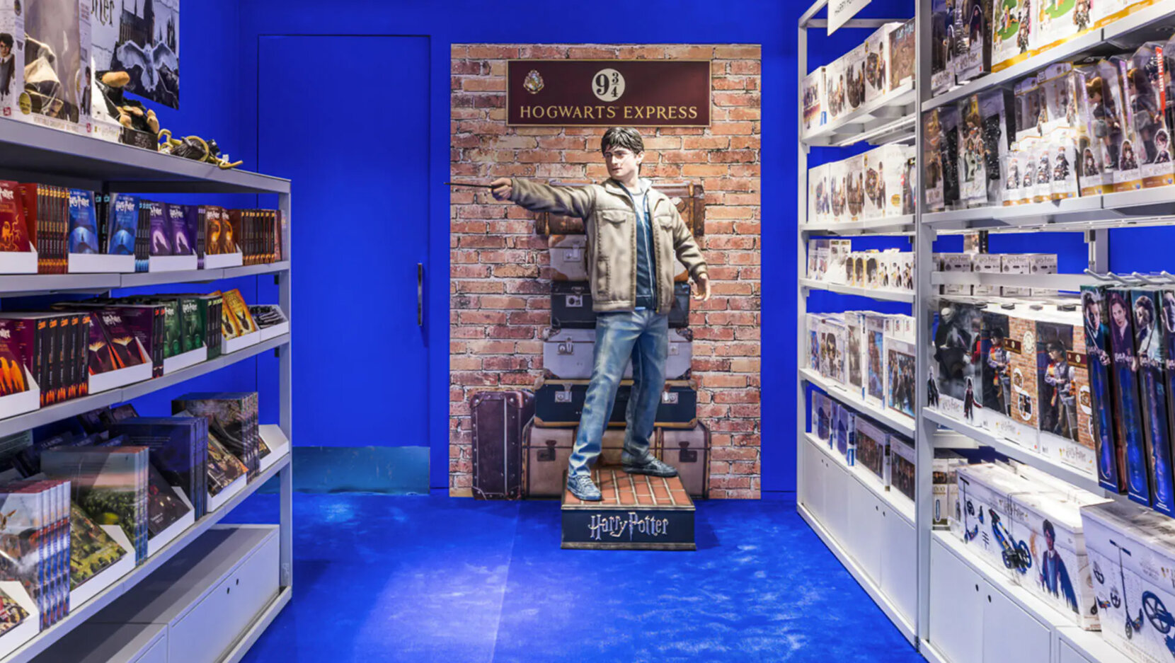 Harry Potter ensorcèle le niveau -1 du Printemps de l’Homme. - © Printemps
