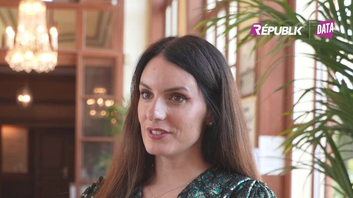 Aurélie Le Cain est head of data for smart glasses chez EssilorLuxottica. - © Républik Data / Inzbox