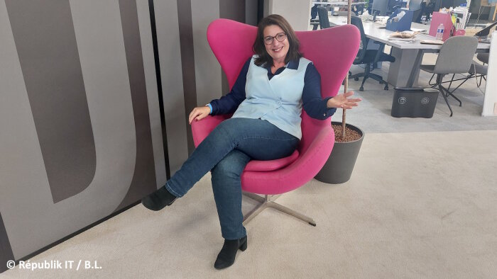Lucile Coupez est RSSI gouvernance groupe d’EssilorLuxottica - © Républik IT / B.L.