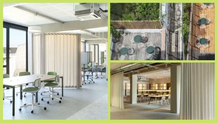 Pour les locaux de Lydia, Design My Camp avait deux maîtres mots : convivialité et sobriété. - © Design My Camp