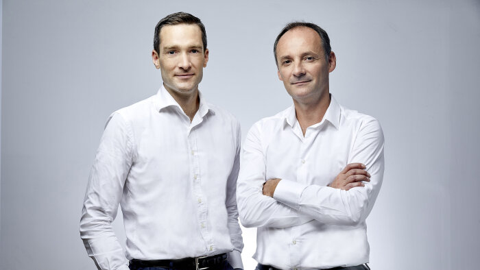 Philippe de Chanville et Christian Raisson, les co-fondateurs et co-CEO de ManoMano. - © BRUNO LEVY