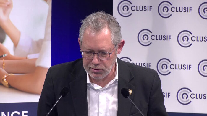 Loïc Guézo est vice-président du CLUSIF et a co-présenté le Panocrim XXV. - © CLUSIF