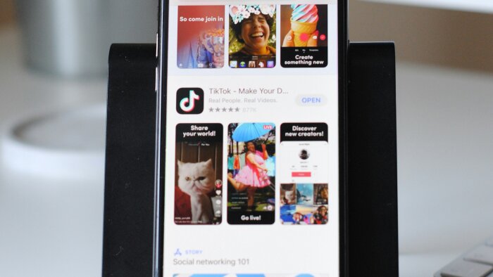 Plus de 40 % des utilisateurs de TikTok appartenaient à la tranche des 16-24 ans. - © D.R.