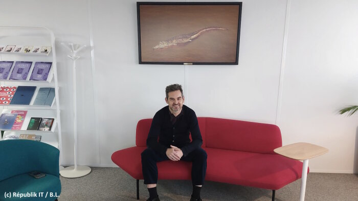 Emmanuel Dubois est directeur de la gouvernance et de la qualité de la donnée chez Swiss Life. - © Républik IT / B.L.