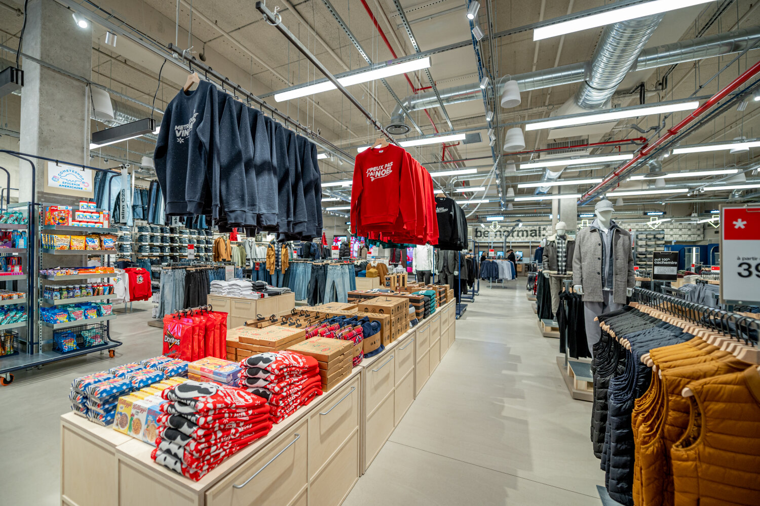 Ce concept a été imaginé et co-créé par les équipes Celio et les agences Ateliers AUAV et AD Consulting en 4 mois. - © Celio