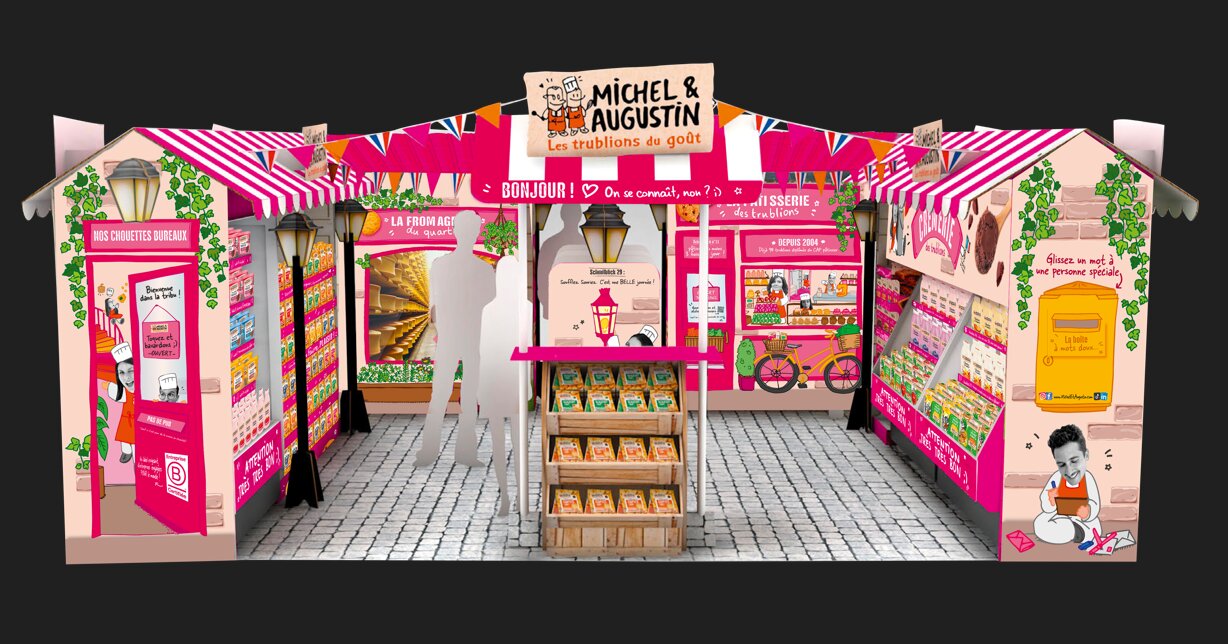 e nouveau pop-up - © Michel & Augustin