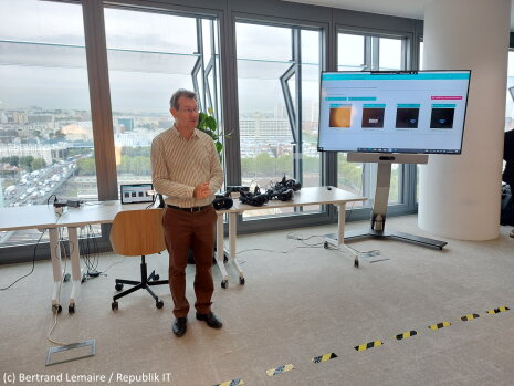 Formation par réalité virtuelle - © Républik-IT / Bertrand Lemaire