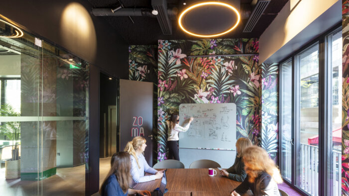 Les nouveaux bureaux de Davidson Consulting sont une extension de son implantation d’origine. - © Colliers France