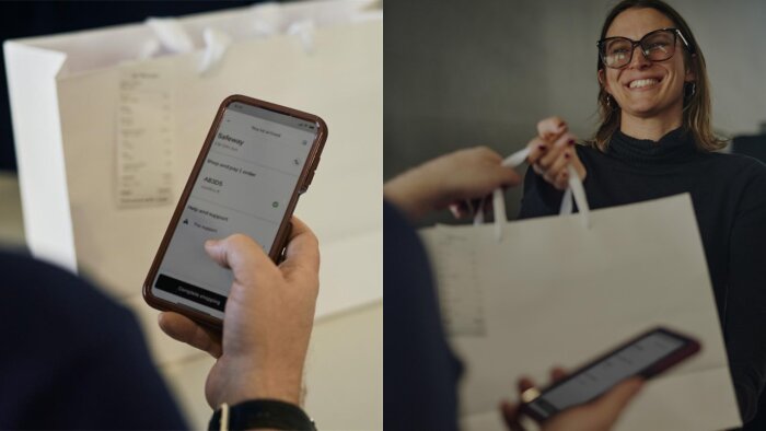 Uber Direct est la solution de livraison à la demande et en marque blanche d’Uber. - © Uber Direct