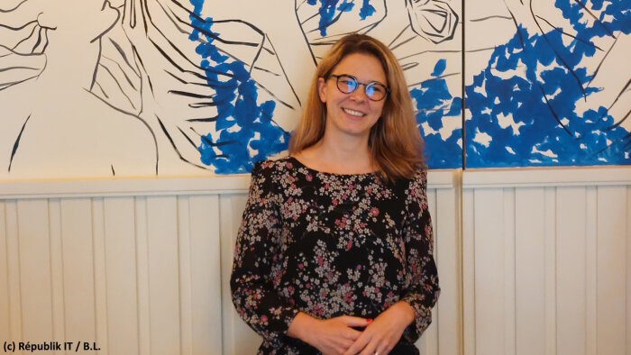 Emilie Dumont est directrice générale de Digitrips/Misterfly. - © Républik IT / B.L.