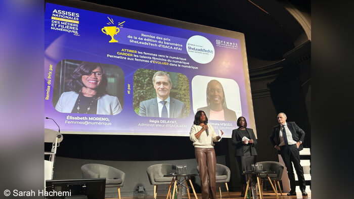 Le Prix Elisabeth Moreno 2025 a été remis le 4 février 2025. - © Sarah Hachemi
