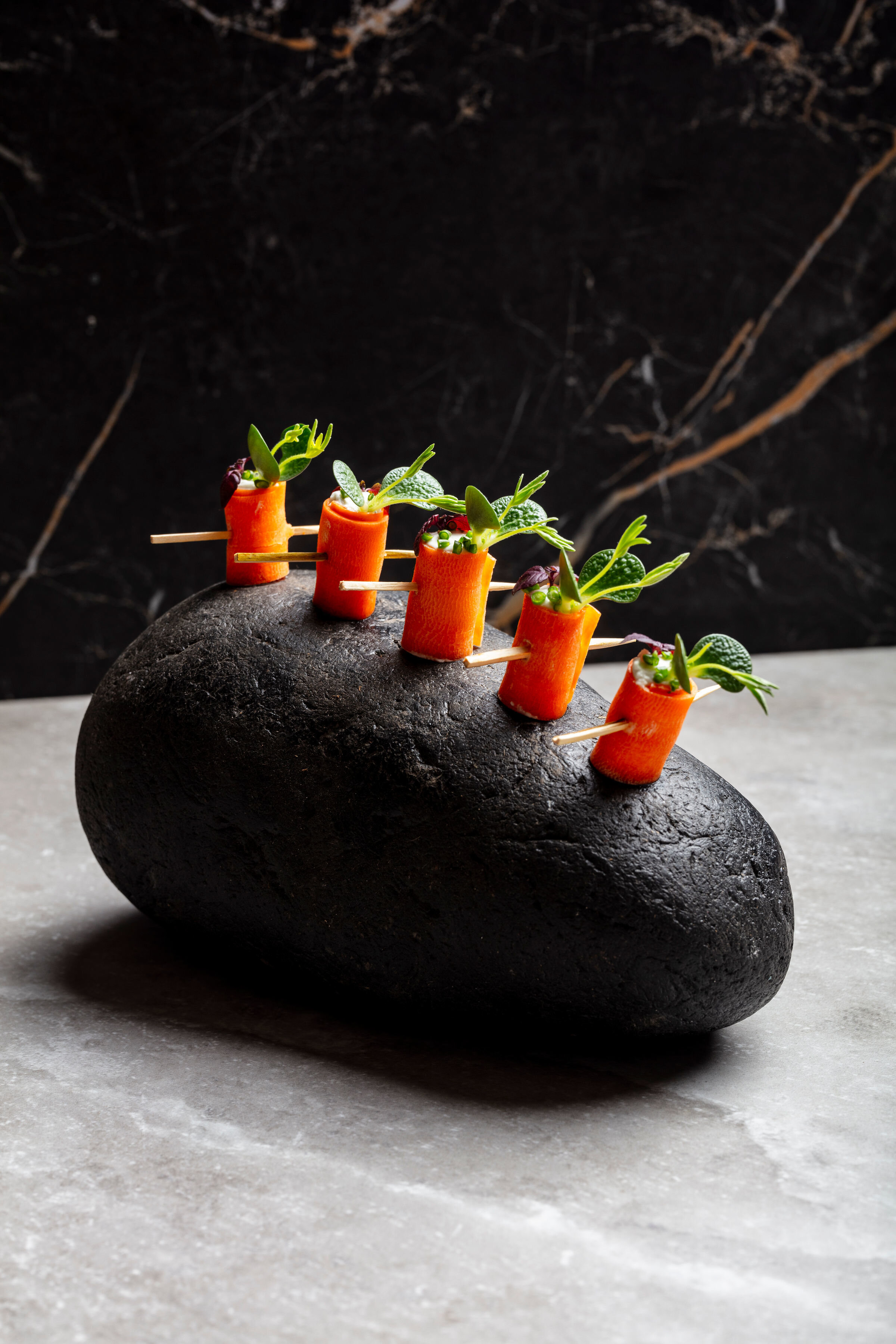 Le thème de la mer a inspiré les chefs dans leurs créations - © Traiteurs de France