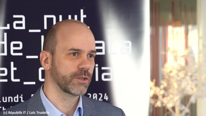 Guillaume Jacquet est Head of Data Factory de Suez. - © Républik IT / Loïc Trudelle