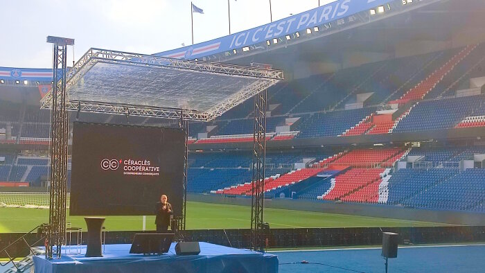 Le groupe Sport 2000 a réuni tous ses fournisseurs dans l’enceinte du Parc des Princes. - © Républik Retail